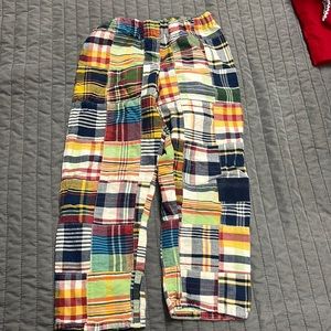 Boys plaid pants size 5